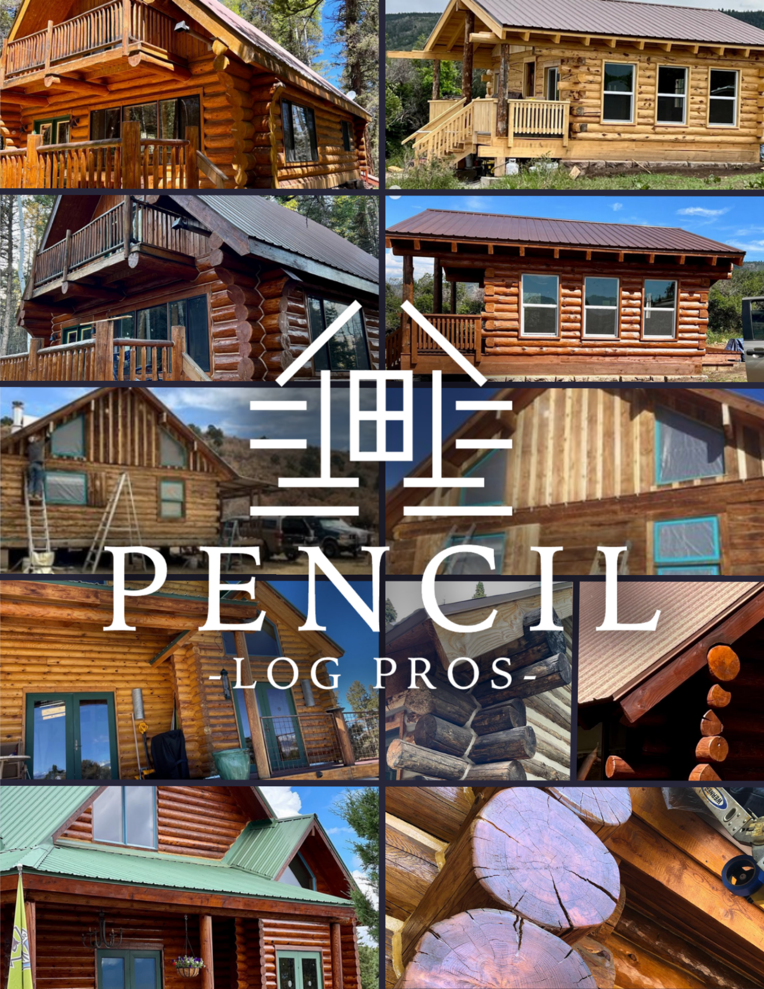Pencil Log Pros was recently featured in a Spotlight Review by News Wire Magazine, showcasing Brad Siler and his company as leaders in log home restoration, refinishing, staining, and repair services in Colorado and Utah.